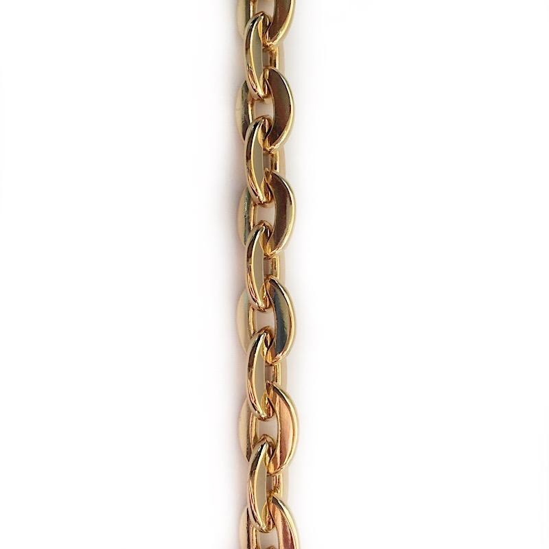 Cable Link Gold Chain by the Inch - Chains by Design