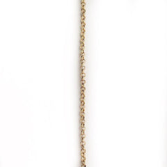 Mini Gold Rolo Link Chain by the Inch - Chains by Design