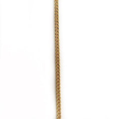 Very Small Gold Curb (Cuban) Link Chain by the Inch - Chains by Design