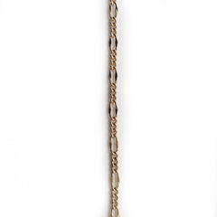 Very Small Gold Figaro Link Chain by the Inch - Chains by Design
