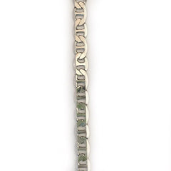 Medium Silver Maritime Link Chain by the Inch - Chains by Design