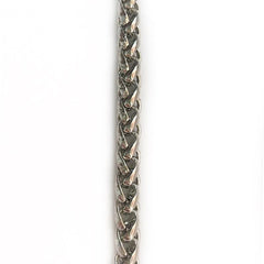 Silver Russian Braid Chain by the Inch - Chains by Design