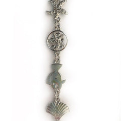 Sea Life Charms in Silver Chain by the Inch - Chains by Design
