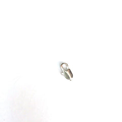 Dangling Puff Hearts in Silver Chain by the Inch - Chains by Design