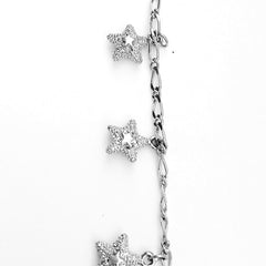 Dangling Starfish in Silver Chain by the Inch - Chains by Design