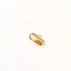 Iridescent Crystals in Gold Chain by the Inch - Chains by Design