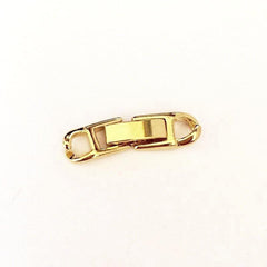 Triple Multi-Color Crystals in Gold Chain by the Inch - Chains by Design