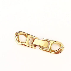 Heavy Flat Round Link Gold Chain by the Inch - Chains by Design