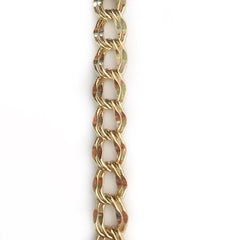 Charm Link Gold Chain by the Inch - Chains by Design