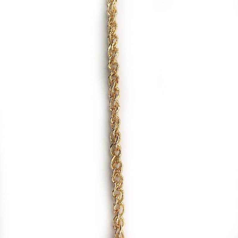 Gold Diamond Double Link Choker Necklace – Millie Lynn