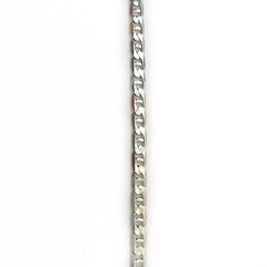 Small Silver Maritime Link Chain by the Inch - Chains by Design