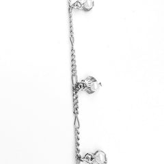 Dangling Pearl in Shell Silver Chain by the Inch - Chains by Design