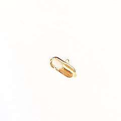 Multi-Color Crystals in Gold Chain by the Inch - Chains by Design